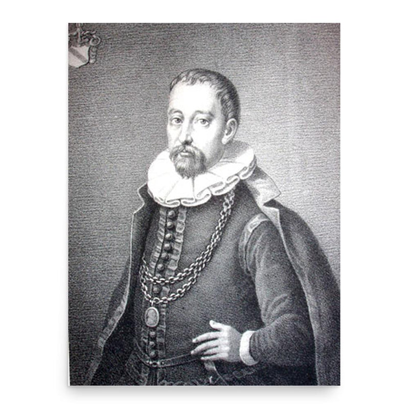 Arild Huitfeldt poster print, in size 18x24 inches.