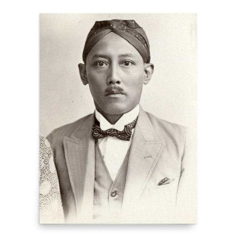 Ario Soerjo poster print, in size 18x24 inches.