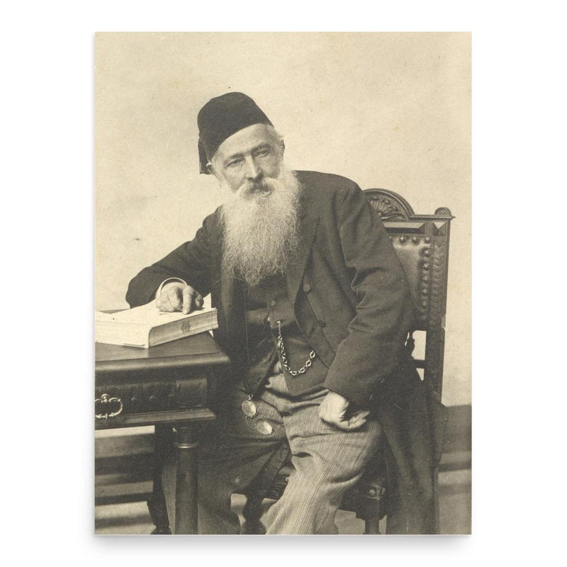 Ariodante Fabretti poster print, in size 18x24 inches.