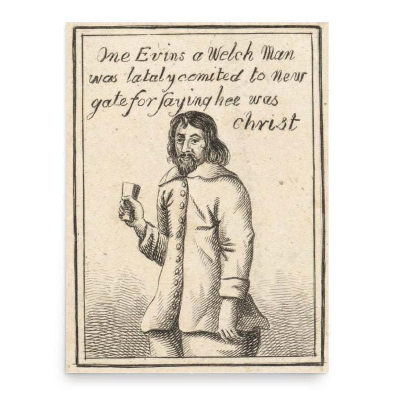 Arise Evans poster print, in size 18x24 inches.