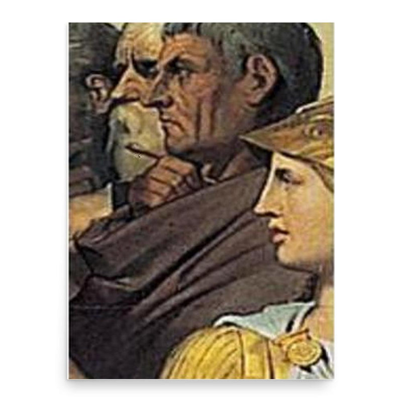 Aristarchus of Samothrace poster print, in size 18x24 inches.