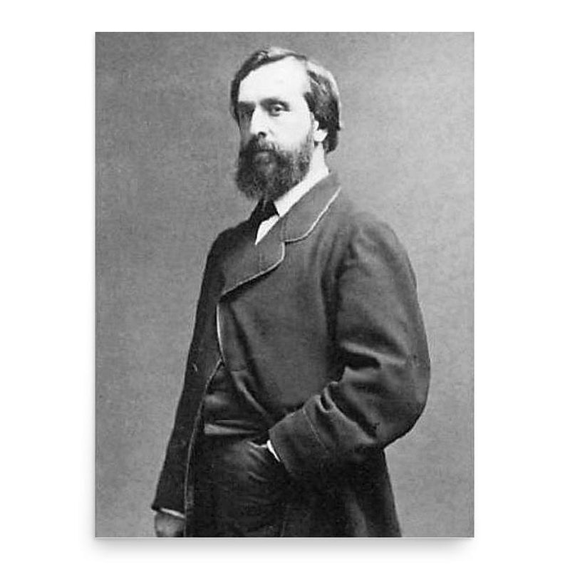 Aristide Hignard poster print, in size 18x24 inches.