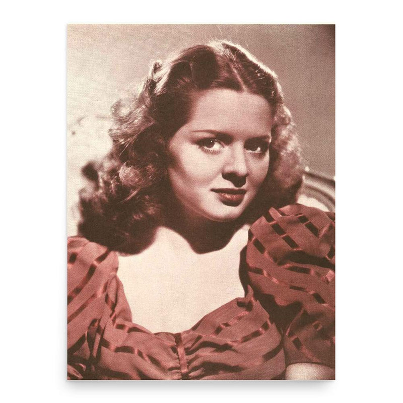 Arleen Whelan poster print, in size 18x24 inches.