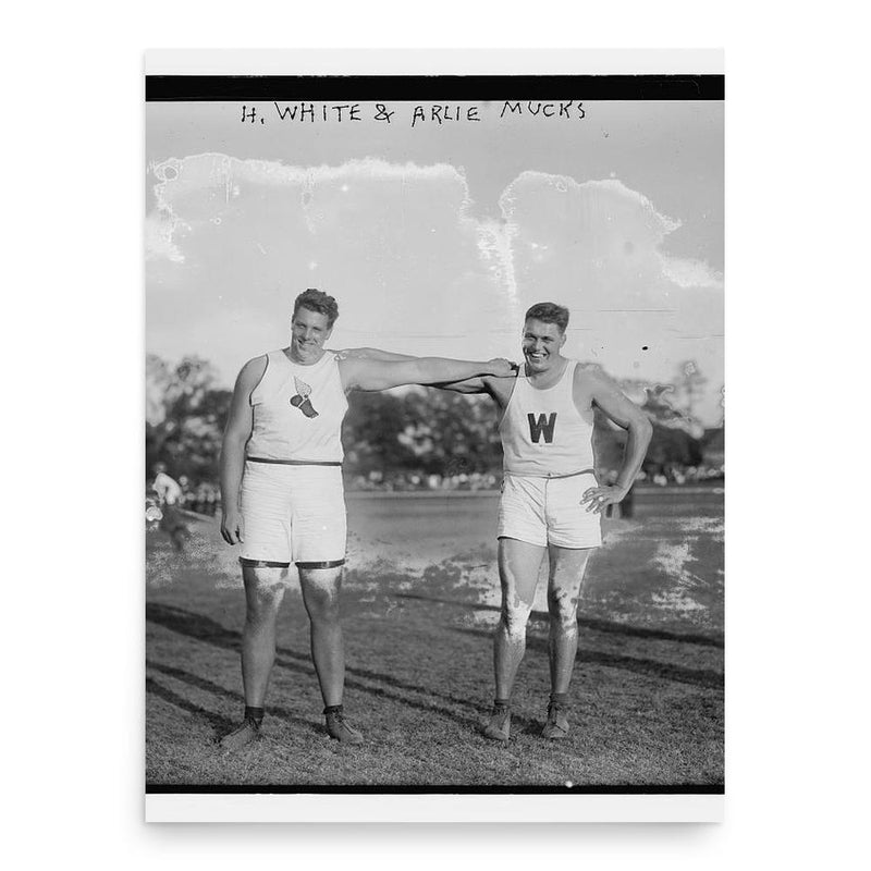 Arlie Mucks poster print, in size 18x24 inches.