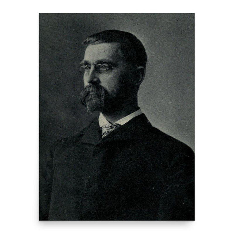 Arlo Bates poster print, in size 18x24 inches.