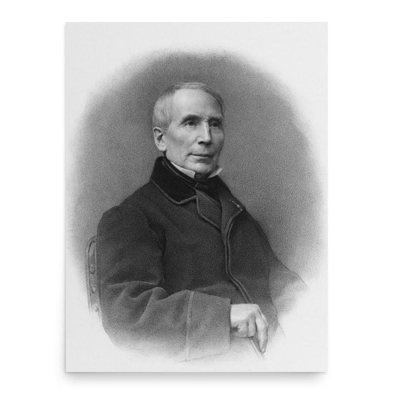 Armand-Pierre Caussin de Perceval poster print, in size 18x24 inches.