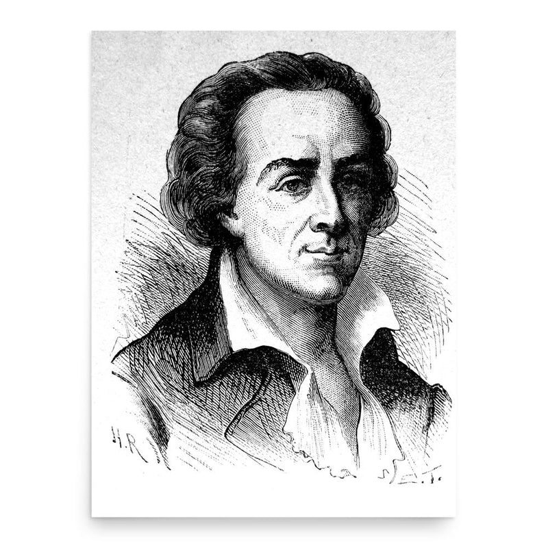 Armand de Kersaint poster print, in size 18x24 inches.