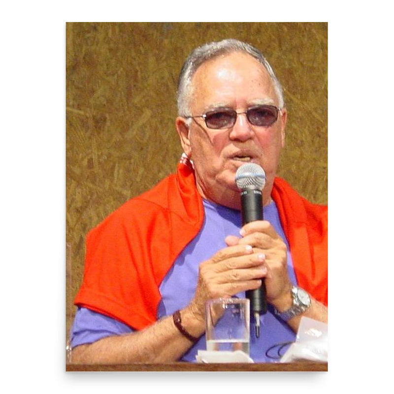 Armando Nogueira poster print, in size 18x24 inches.