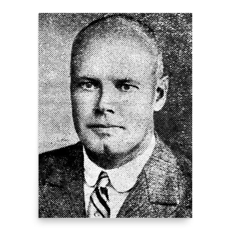 Armas Pesonen poster print, in size 18x24 inches.