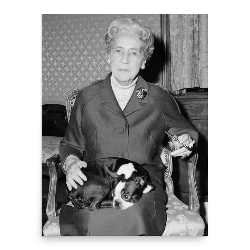 Armgard von Cramm poster print, in size 18x24 inches.