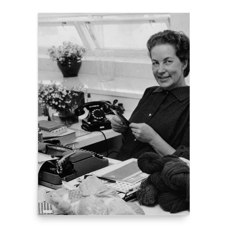 Armi Ratia poster print, in size 18x24 inches.