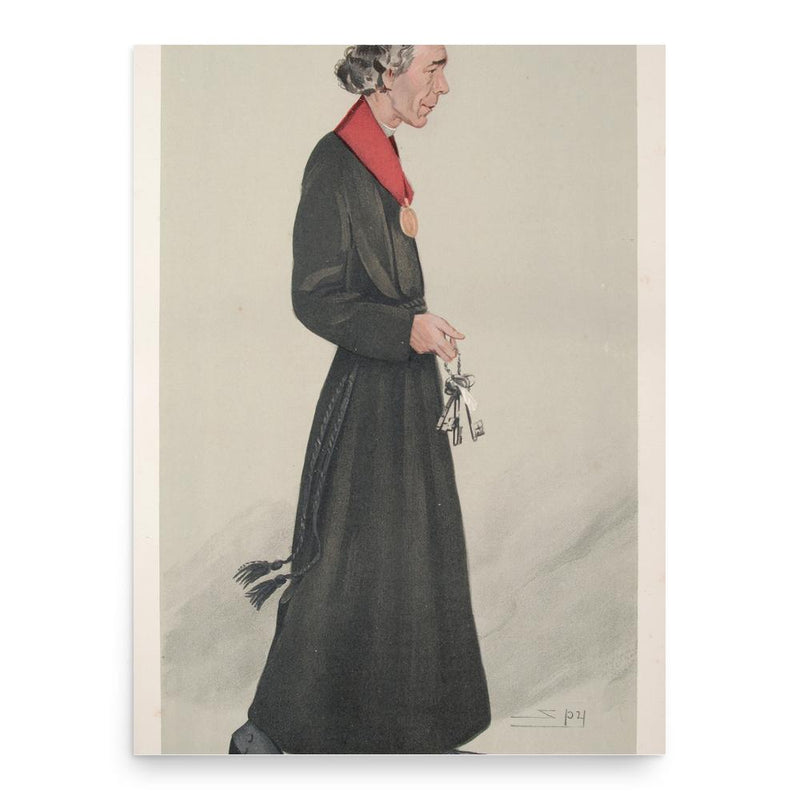 Armitage Robinson poster print, in size 18x24 inches.