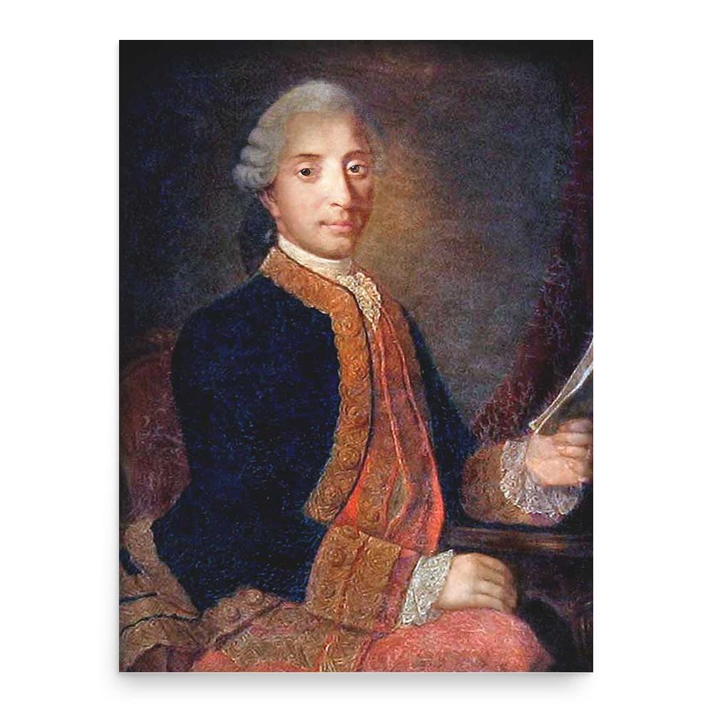 Arnaud II de La Porte poster print, in size 18x24 inches.