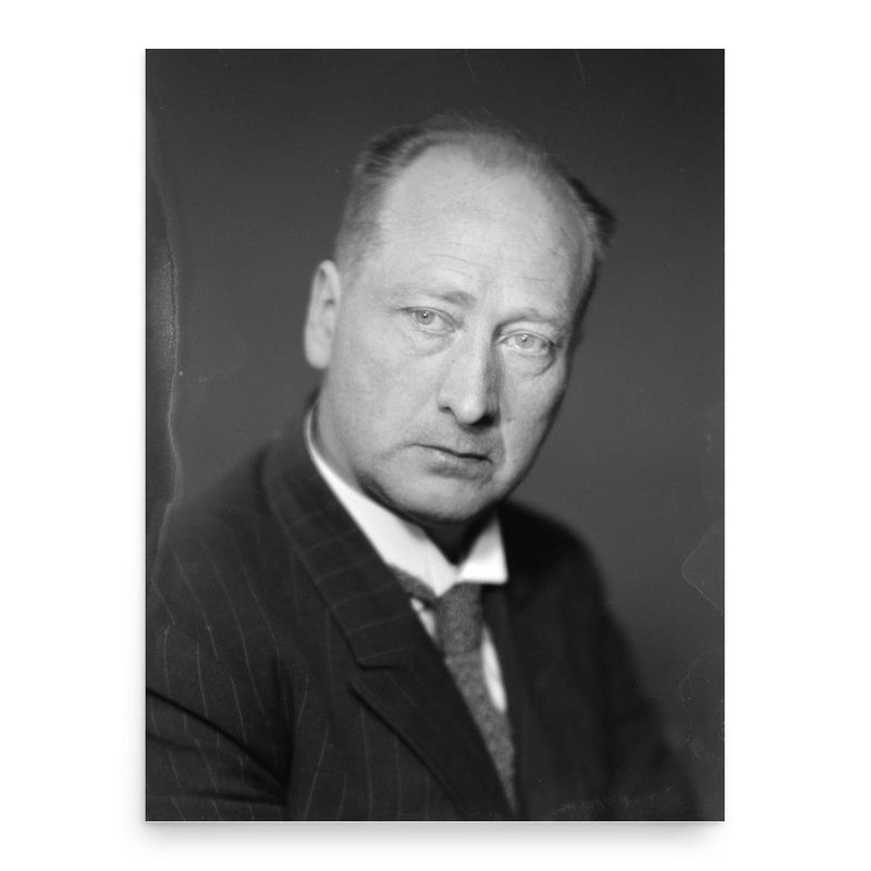 Arne Eggen poster print, in size 18x24 inches.