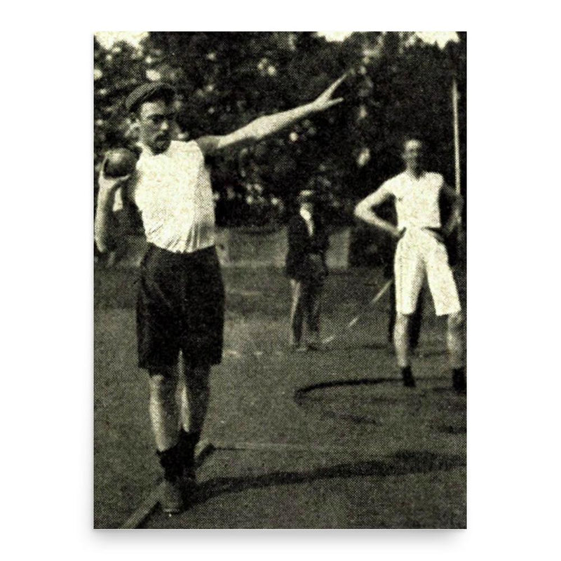 Arne Halse poster print, in size 18x24 inches.