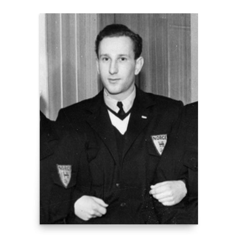 Arne Hoel poster print, in size 18x24 inches.