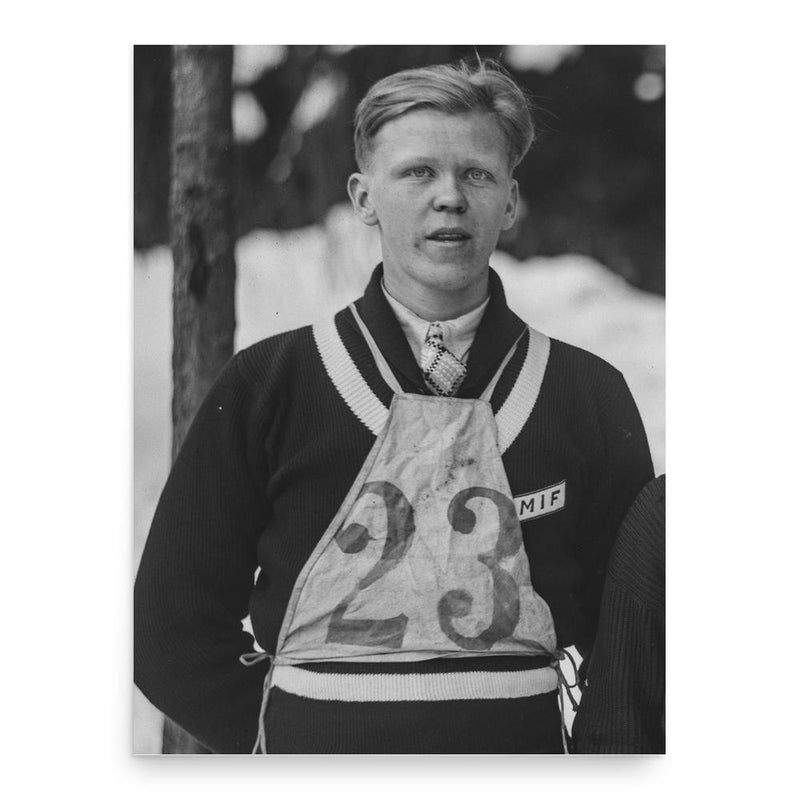 Arne Hovde poster print, in size 18x24 inches.