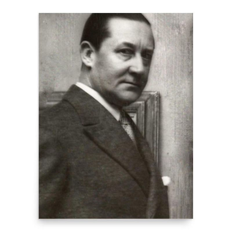 Arne Kavli poster print, in size 18x24 inches.