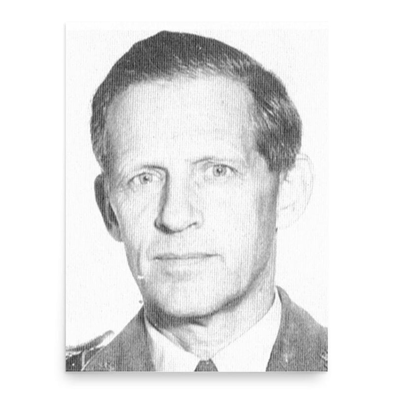 Arne Mohlin poster print, in size 18x24 inches.