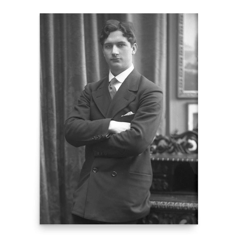 Arne Rostad poster print, in size 18x24 inches.