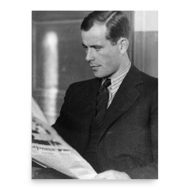 Arne Skouen poster print, in size 18x24 inches.