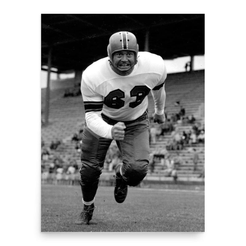 Arnie Weinmeister poster print, in size 18x24 inches.