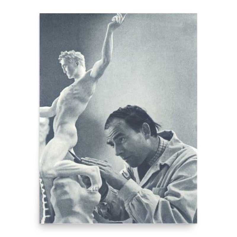 Arno Breker poster print, in size 18x24 inches.