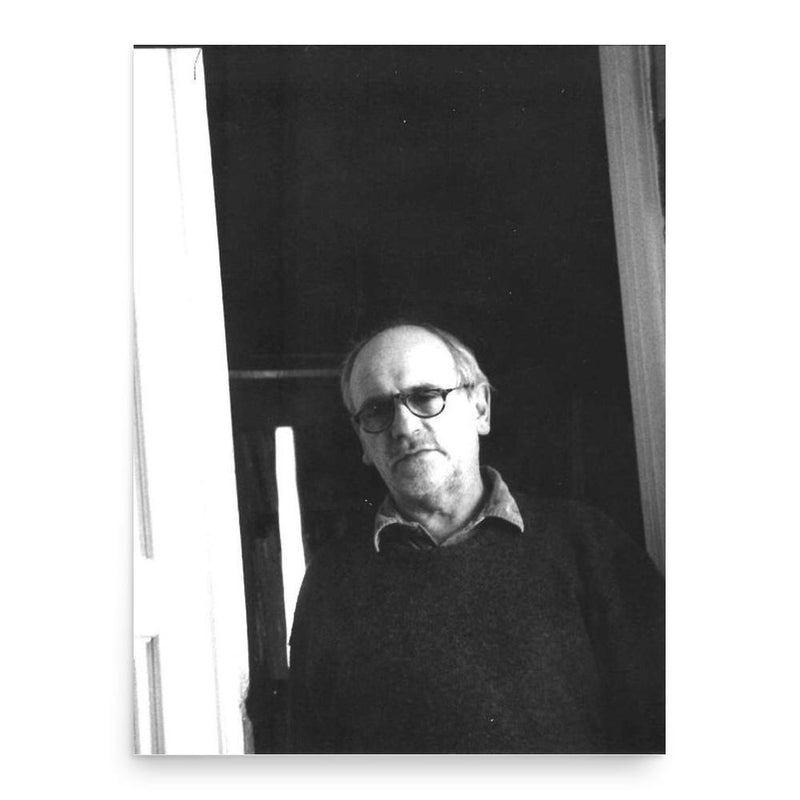 Arno Fischer poster print, in size 18x24 inches.