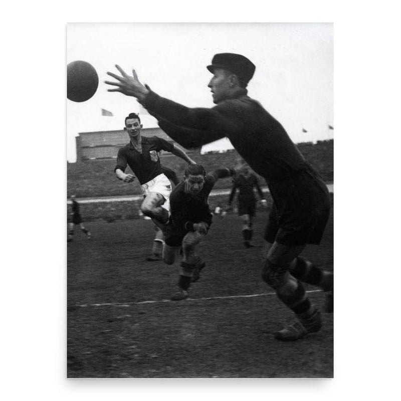 Arnold Badjou poster print, in size 18x24 inches.