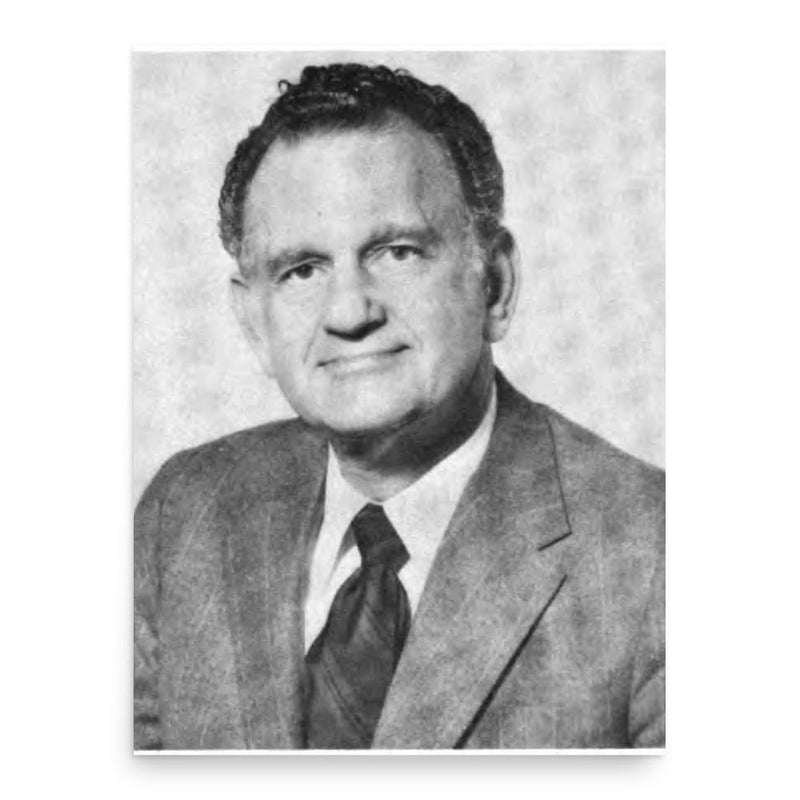 Arnold Bauman poster print, in size 18x24 inches.