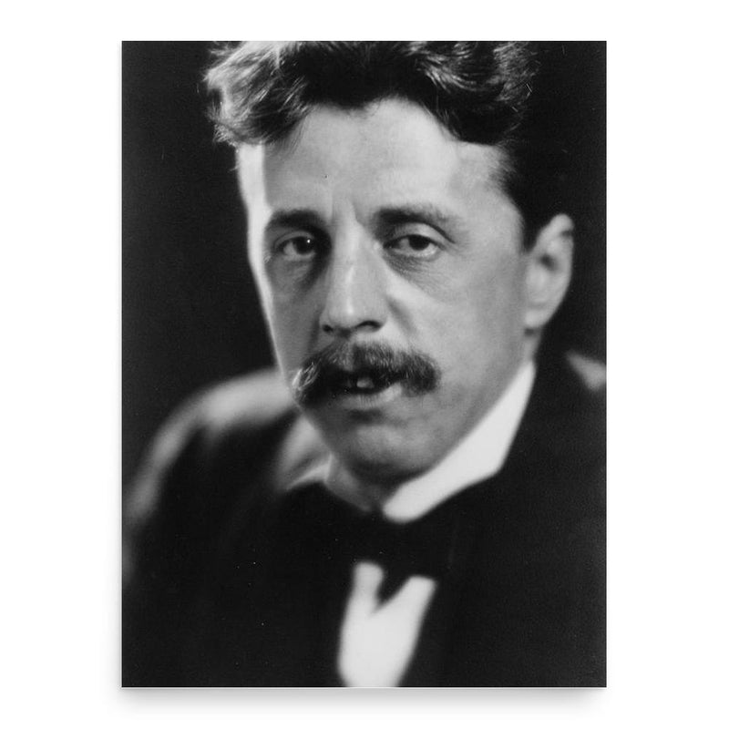 Arnold Bennett poster print, in size 18x24 inches.