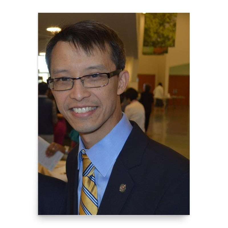 Arnold Chan poster print, in size 18x24 inches.