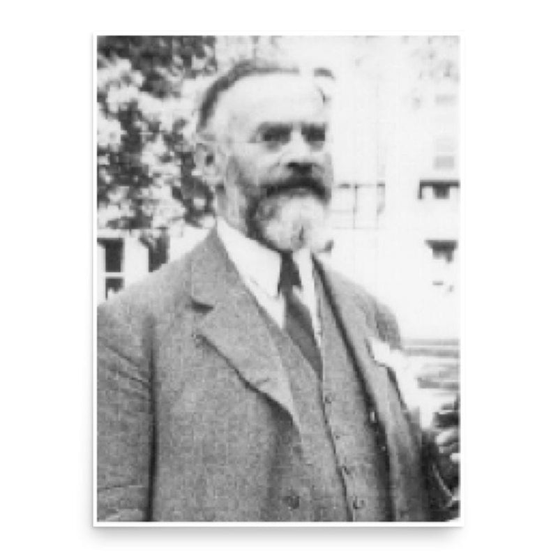 Arnold Dresden poster print, in size 18x24 inches.