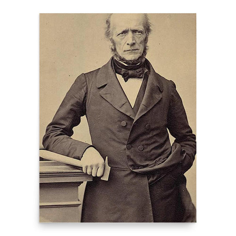 Arnold Escher von der Linth poster print, in size 18x24 inches.