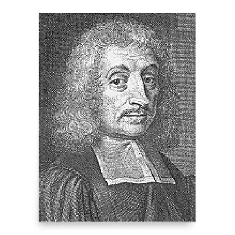 Arnold Geulincx poster print, in size 18x24 inches.