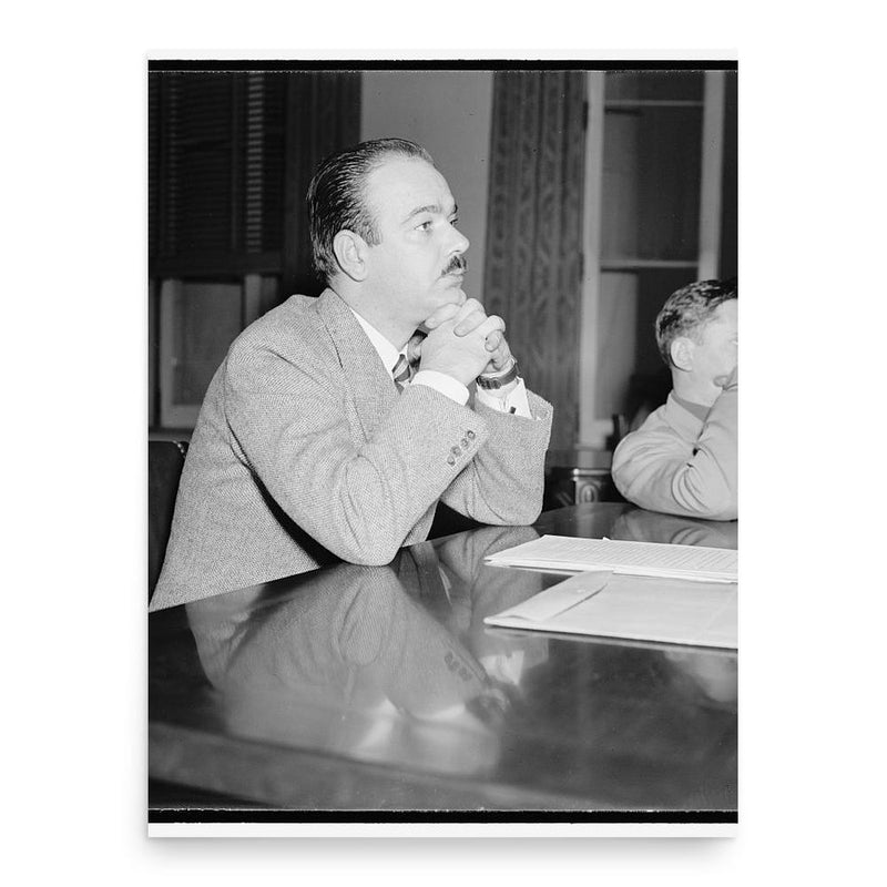 Arnold Gingrich poster print, in size 18x24 inches.