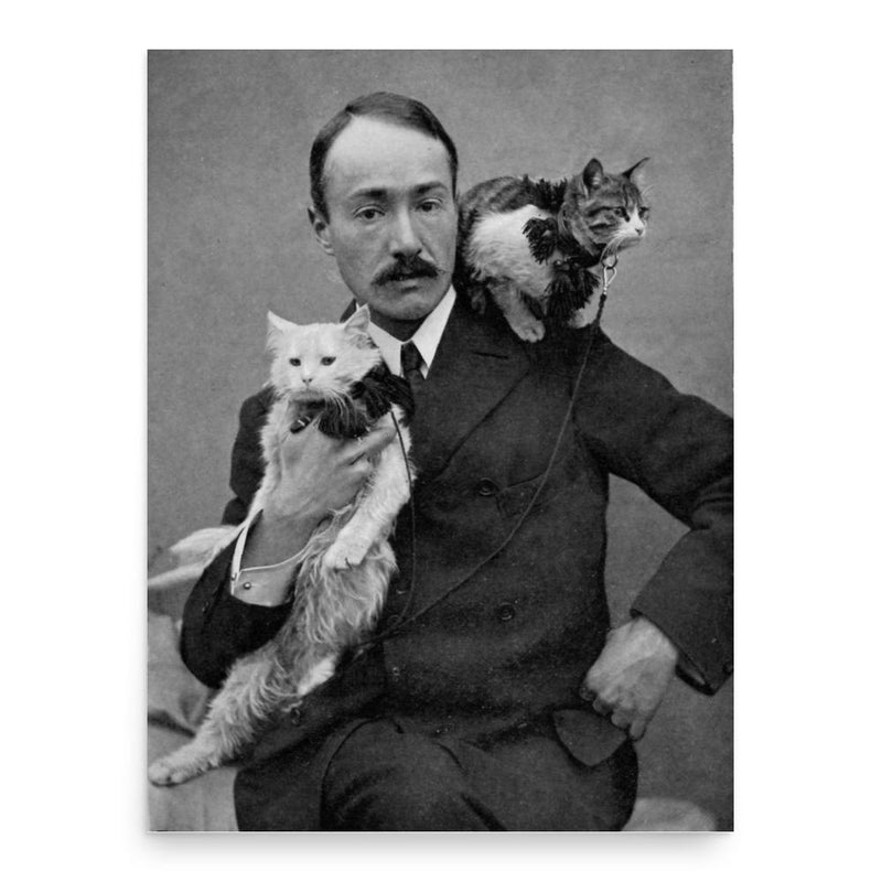 Arnold Henry Savage Landor poster print, in size 18x24 inches.