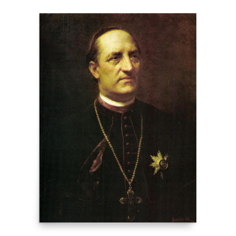 Arnold Ipolyi poster print, in size 18x24 inches.