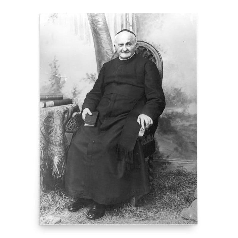 Arnold Janssen poster print, in size 18x24 inches.