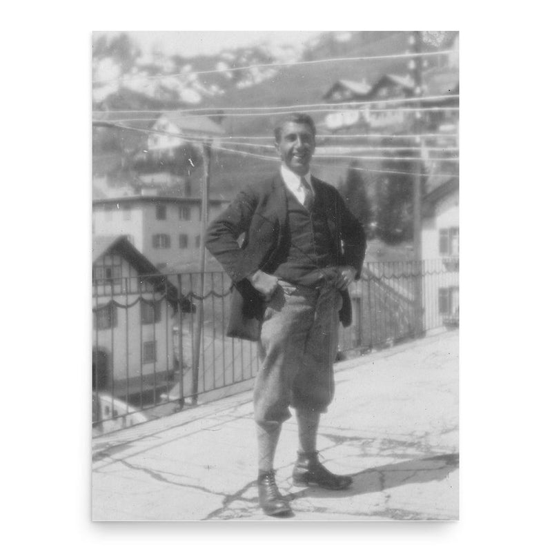 Arnold Martignoni poster print, in size 18x24 inches.