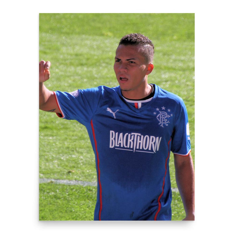 Arnold Peralta poster print, in size 18x24 inches.
