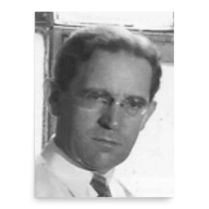 Arnold Petersen poster print, in size 18x24 inches.