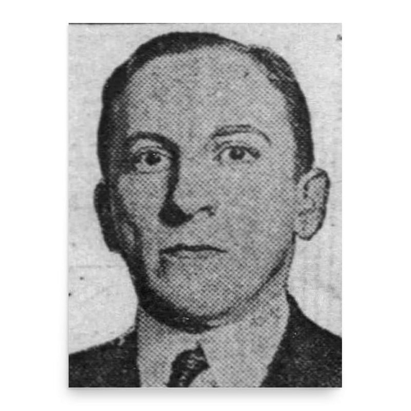 Arnold Rothstein poster print, in size 18x24 inches.