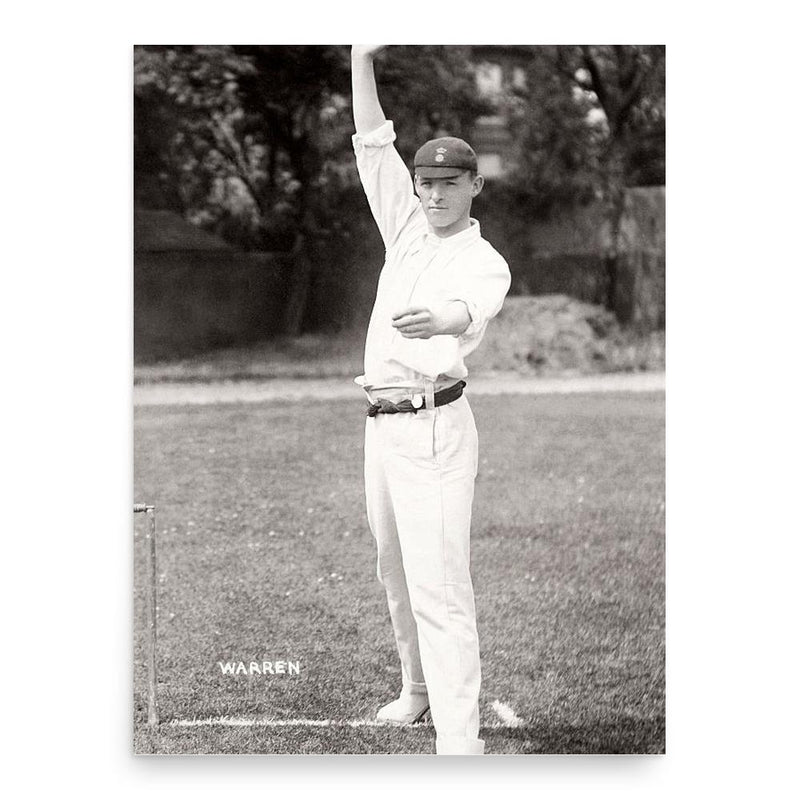 Arnold Warren poster print, in size 18x24 inches.