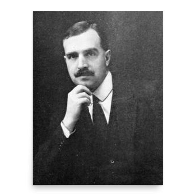 Arnold Wilson poster print, in size 18x24 inches.