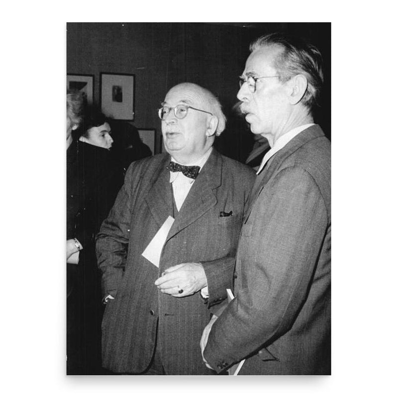 Arnold Zweig poster print, in size 18x24 inches.