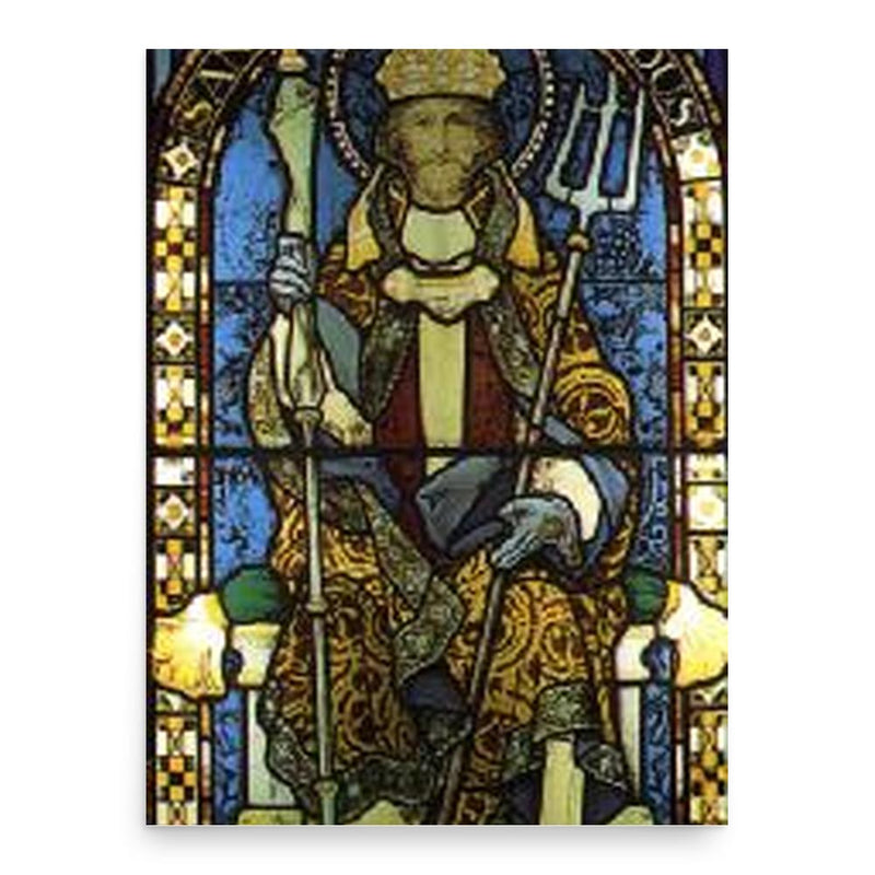 Arnold of Soissons poster print, in size 18x24 inches.