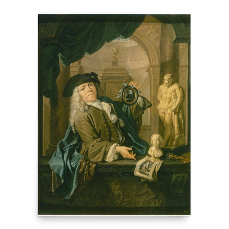 Arnoud van Halen poster print, in size 18x24 inches.