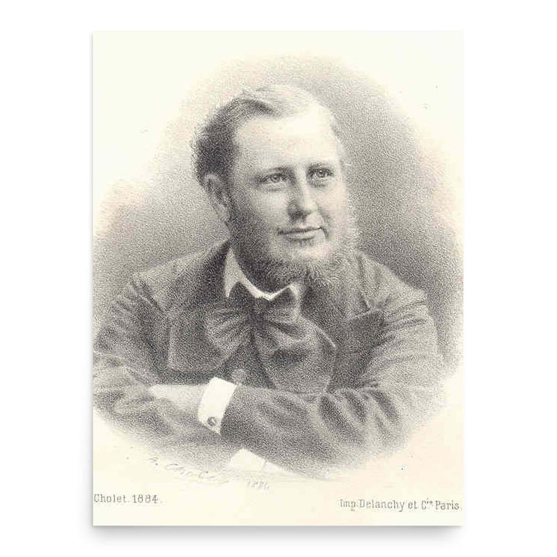 Arnould Locard poster print, in size 18x24 inches.