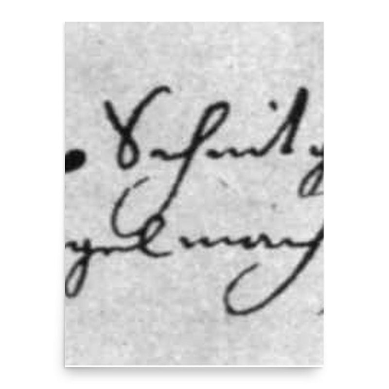 Arp Schnitger poster print, in size 18x24 inches.